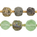 Circular Ancient Roman Glass Beads (6-14mm, Thick Cut) - The Bead Chest