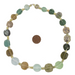 Circular Ancient Roman Glass Beads (6-14mm, Thick Cut) - The Bead Chest