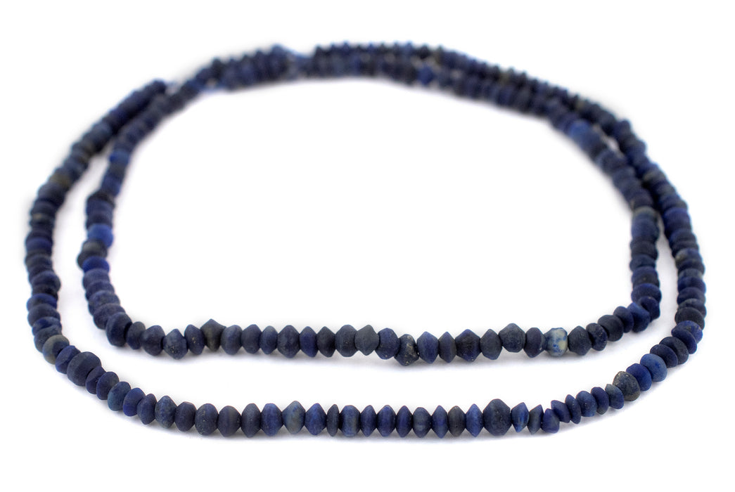 Lapis Lazuli Saucer Beads (4mm) - The Bead Chest