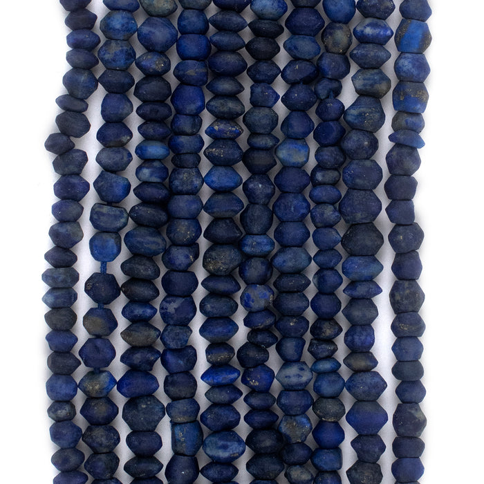 Lapis Lazuli Saucer Beads (4mm) - The Bead Chest