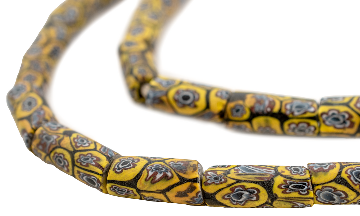 Premium Antique Venetian Millefiori African Trade Beads #16589