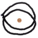 Black Disk Coconut Shell Beads (8mm) (10 Pack) - The Bead Chest