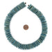 Light Blue Disk Coconut Shell Beads (20mm) (10 Pack) - The Bead Chest