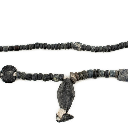 Black Mixed Ancient Afghan Beads - The Bead Chest