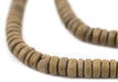 Brown Disk Coconut Shell Beads (8mm) (5 Pack) - The Bead Chest