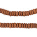 Light Brown Disk Coconut Shell Beads (8mm) (10 Pack) - The Bead Chest