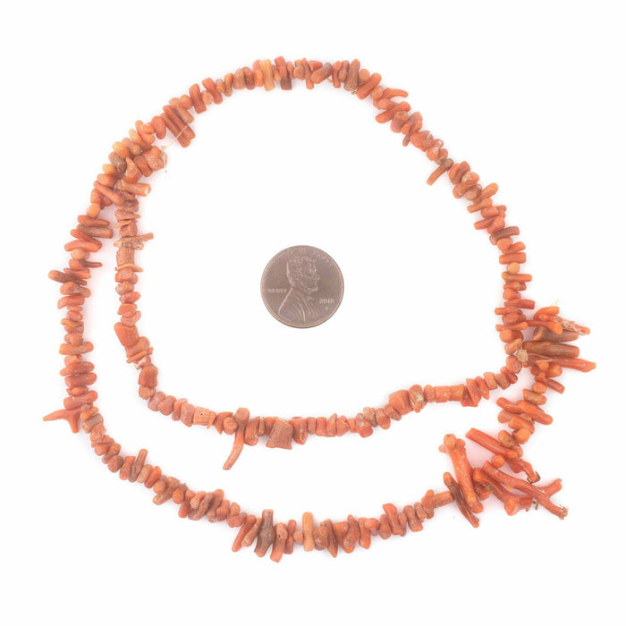 Authentic African Branch Coral Beads (6mm) - The Bead Chest