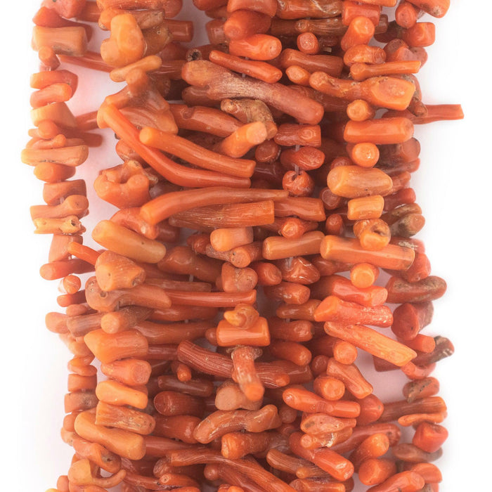 Authentic African Branch Coral Beads (6mm) - The Bead Chest