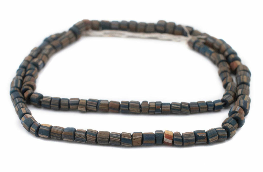 Creamy Teal Java Gooseberry Beads (6-8mm)