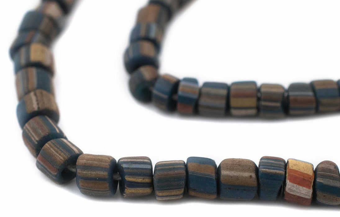 Creamy Teal Java Gooseberry Beads (6-8mm)
