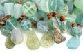 Circular Ancient Roman Glass Beads (6-14mm, Thick Cut) - The Bead Chest