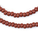 Brown Ghana Glass Beads (7mm) - The Bead Chest