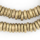 Nigerian Brass Donut Ring Beads (14mm) - The Bead Chest