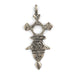 Tachert Silver Moroccan Tuareg Cross Pendant - The Bead Chest