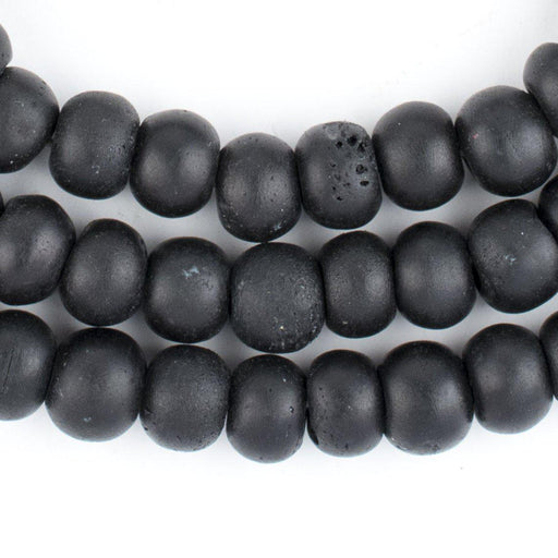 Black Bone Mala Beads (10mm) - The Bead Chest