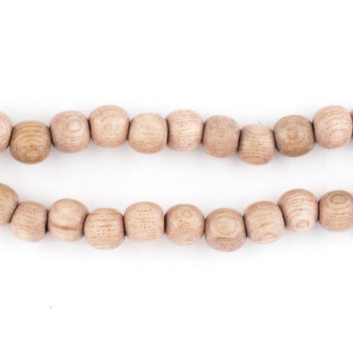 Natural Rosewood Beads (6mm) - The Bead Chest