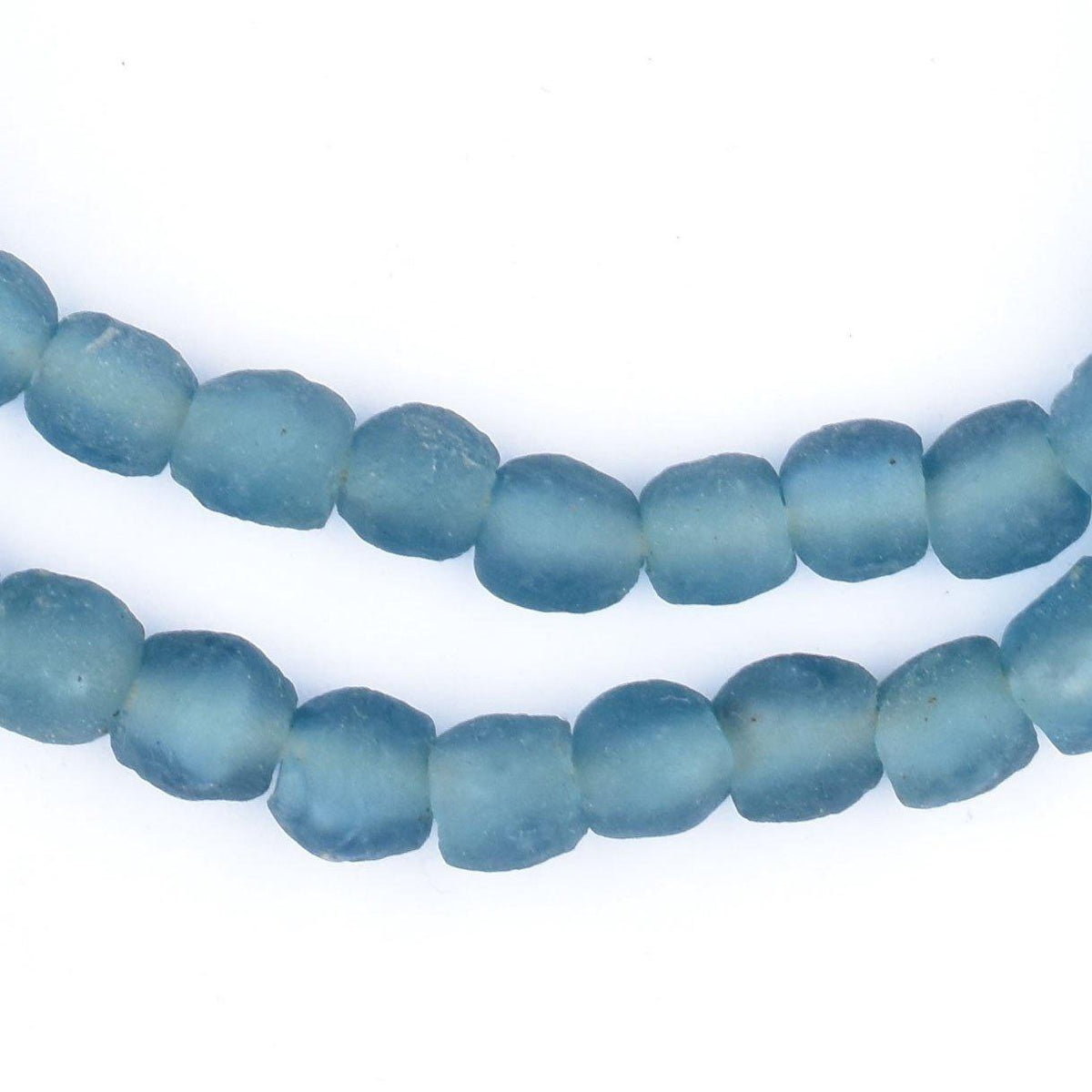 Teal Recycled Glass Beads (9mm) — The Bead Chest