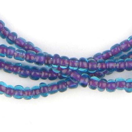 Ghanaian Glass Bead - Small - Blue