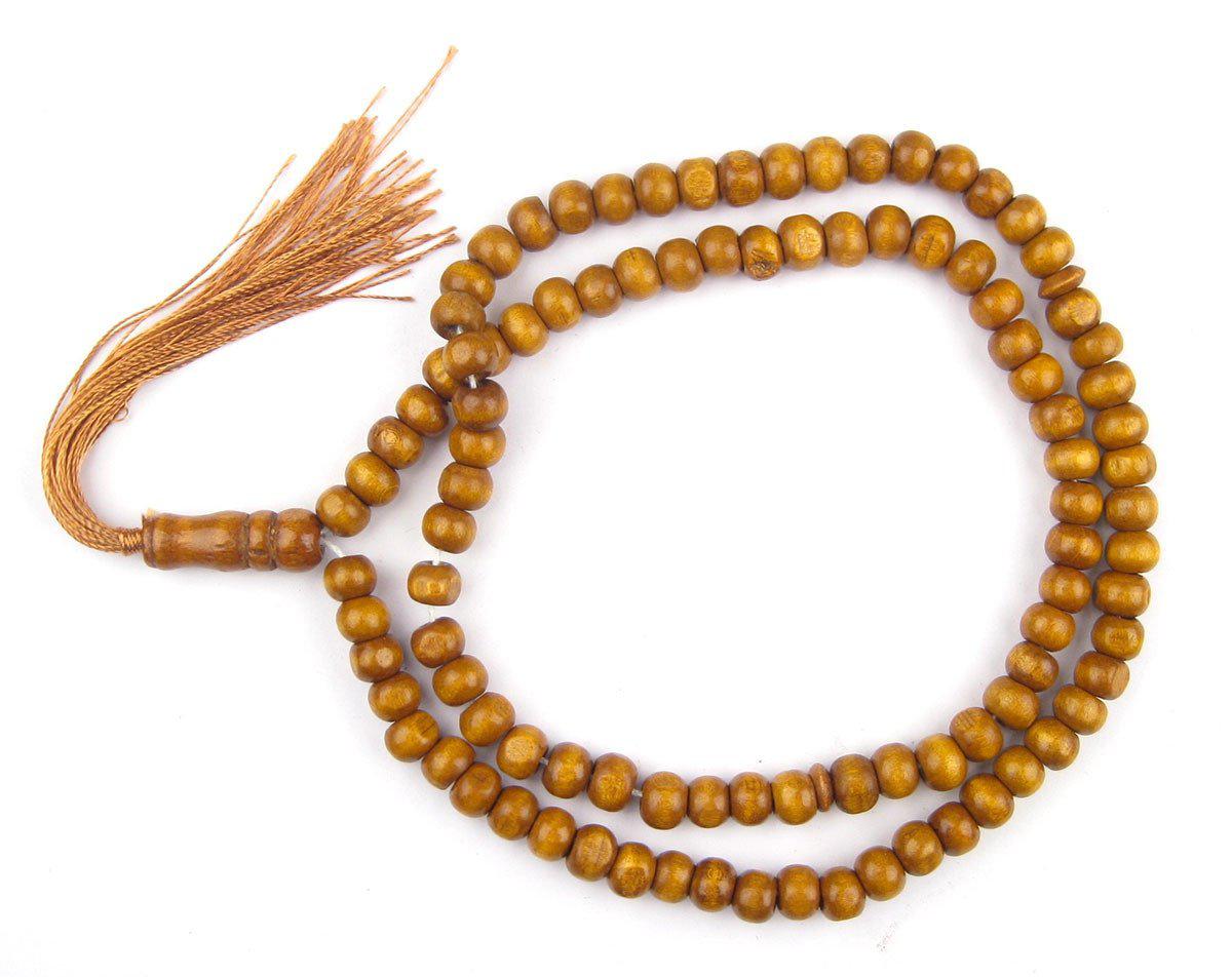 Laquered Wood Arabian Prayer Beads (8mm) — The Bead Chest