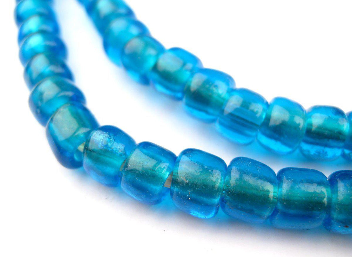 Aqua Blue Padre Beads — The Bead Chest