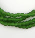 Green Recycled Glass Beads (7mm) - The Bead Chest