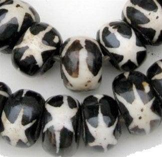 White Bone Beads (Large)