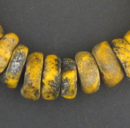 Yellow coral on sale beads