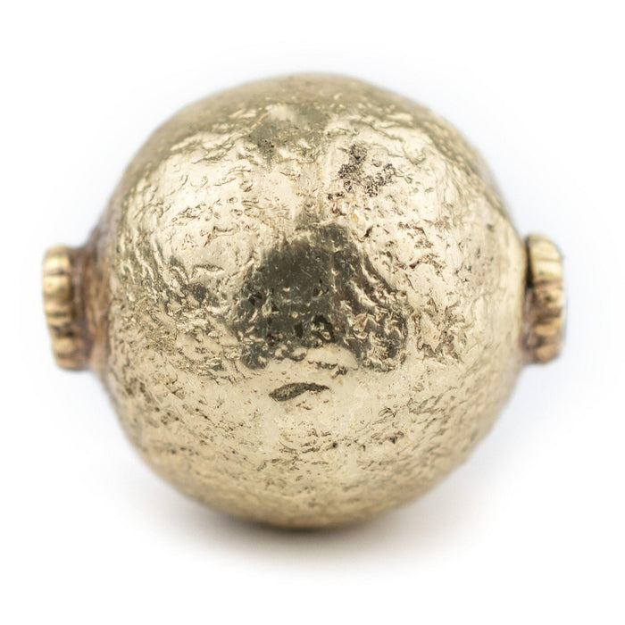 Jumbo Hollow Brass Bead (26mm) - The Bead Chest