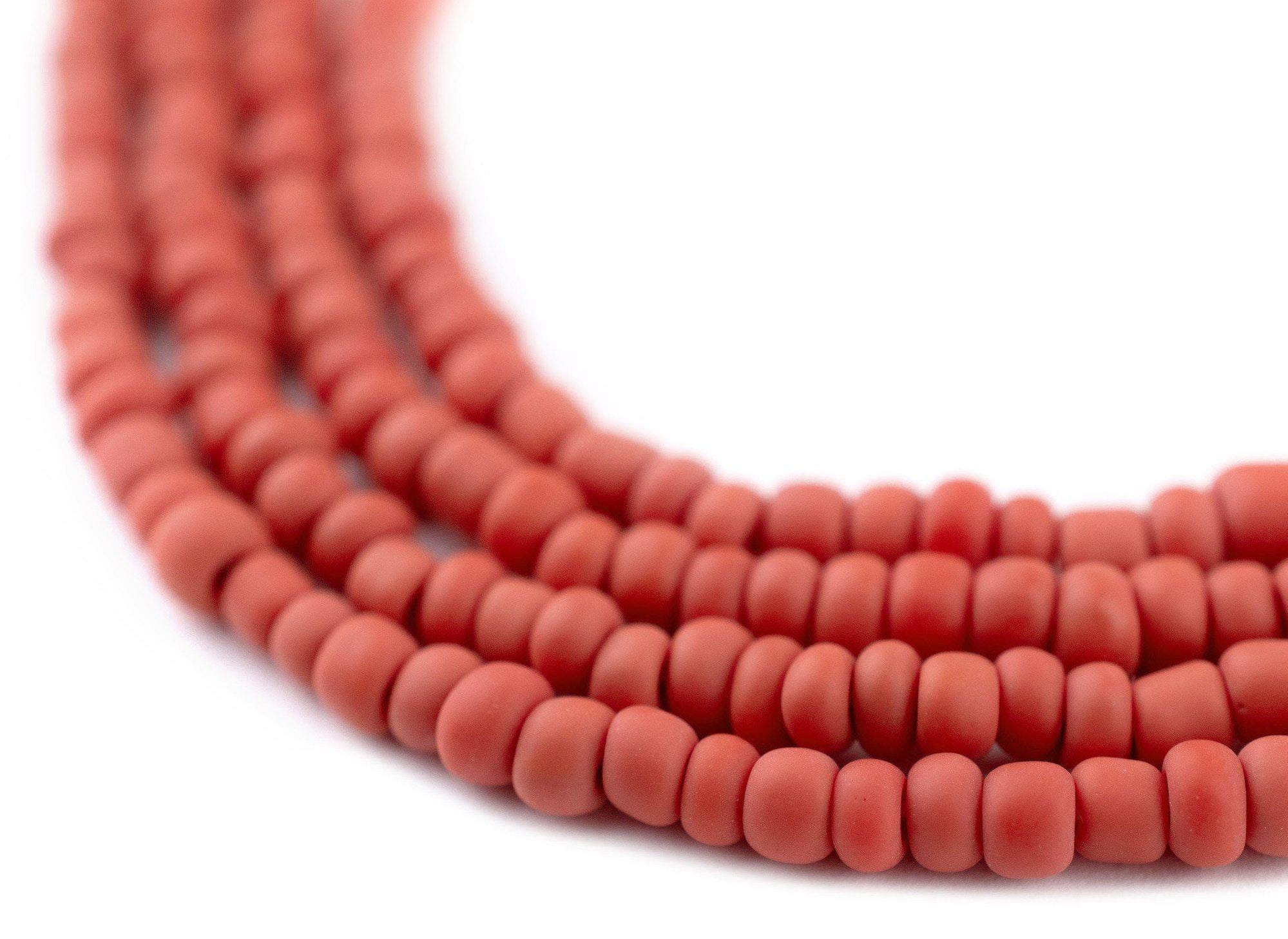 Red Matte Glass Seed Beads (3mm) — The Bead Chest