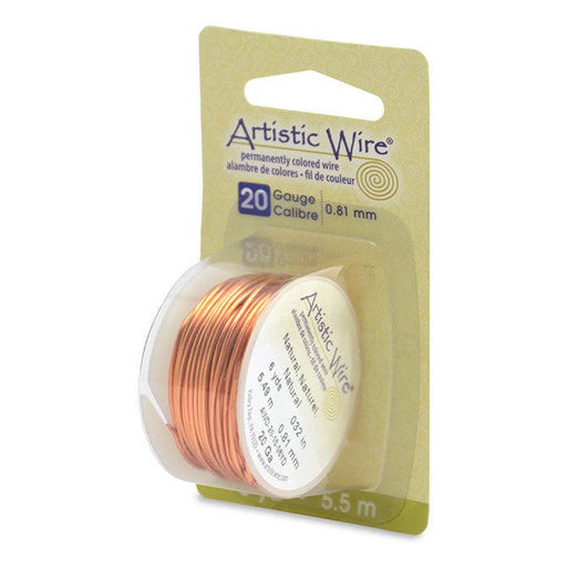 20 Gauge Natural Artistic Wire (18ft) - The Bead Chest