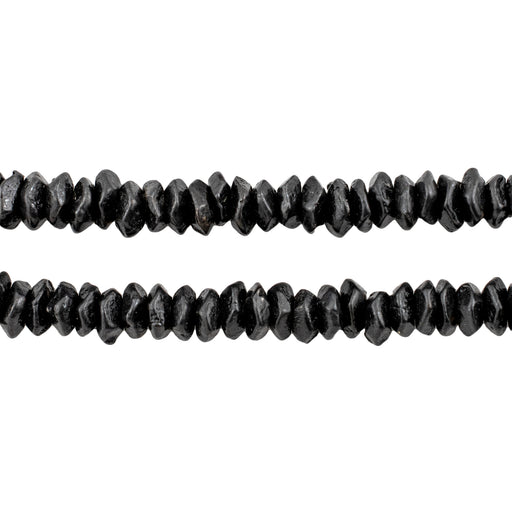 Midnight Brass Faceted Ring Beads (7mm) - The Bead Chest