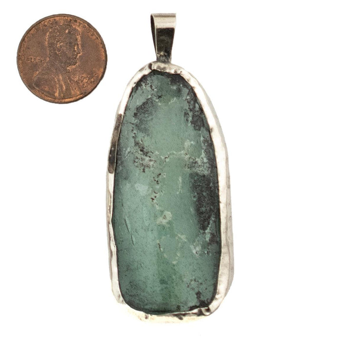 Roman Glass Pendant (60-70mm) #14965 - The Bead Chest