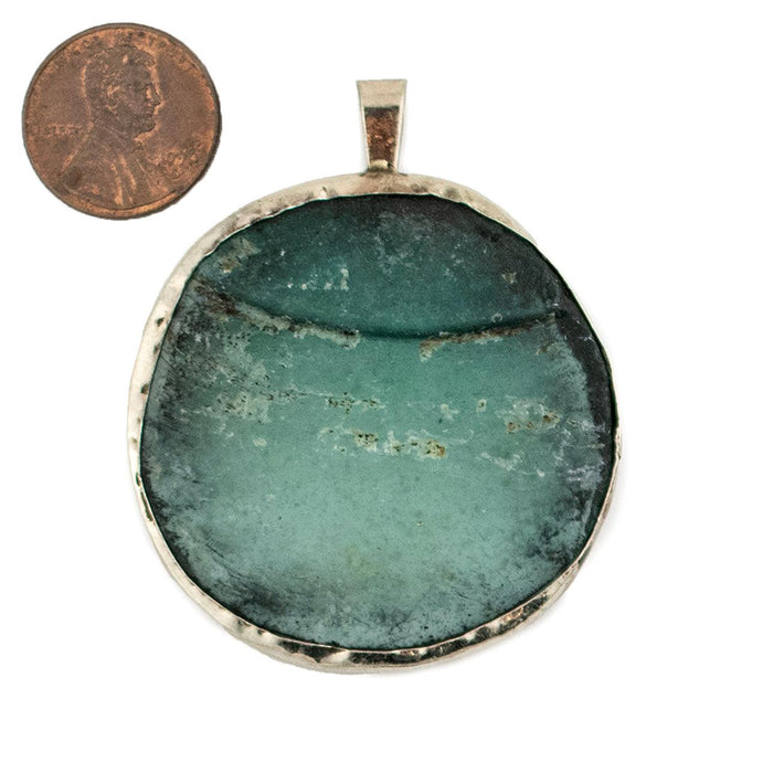 Roman Glass Pendant (50-60mm) #15054 - The Bead Chest