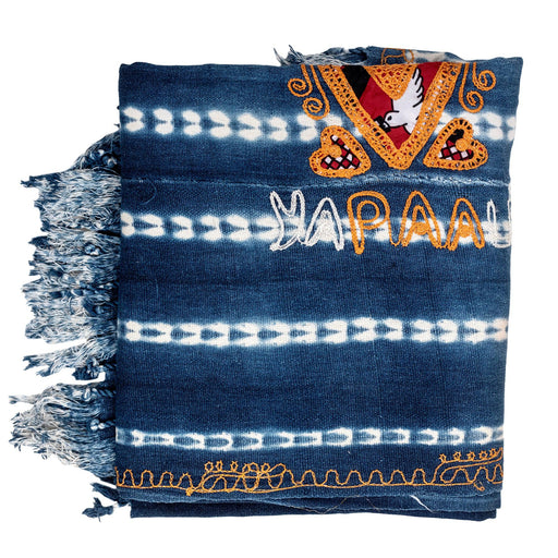 West African Indigo Cloth #15656 - The Bead Chest