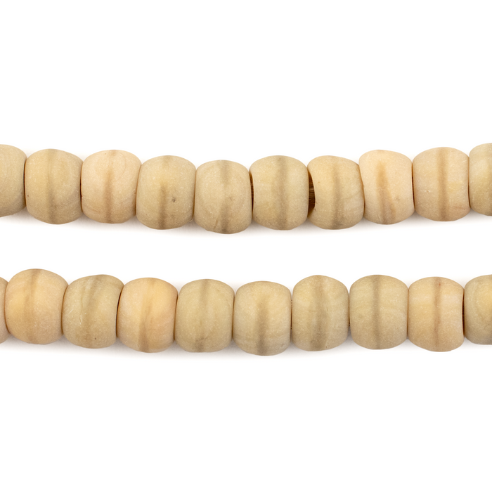 Beige Padre Beads (9mm) - The Bead Chest