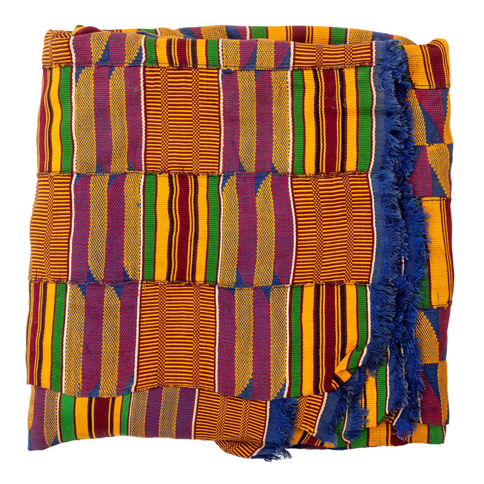 African Ashanti Kente Cloth #14914 - The Bead Chest