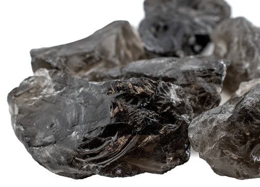 Rough Smoky Quartz Crystals - The Bead Chest