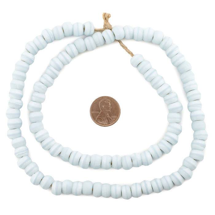 Pastel Blue Padre Bead (9mm) - The Bead Chest