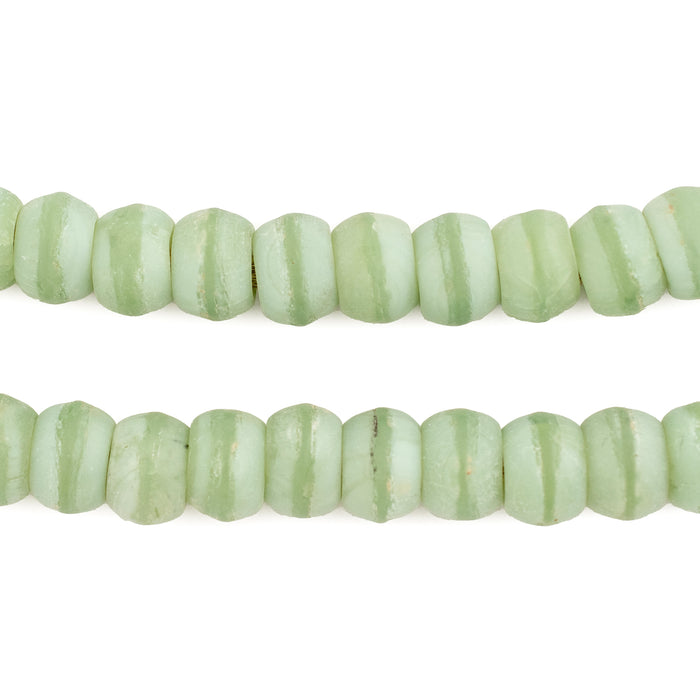 Sage Green Padre Beads (9mm) - The Bead Chest