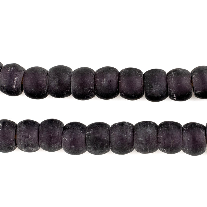 Translucent Dark Purple Padre Beads (9mm) - The Bead Chest