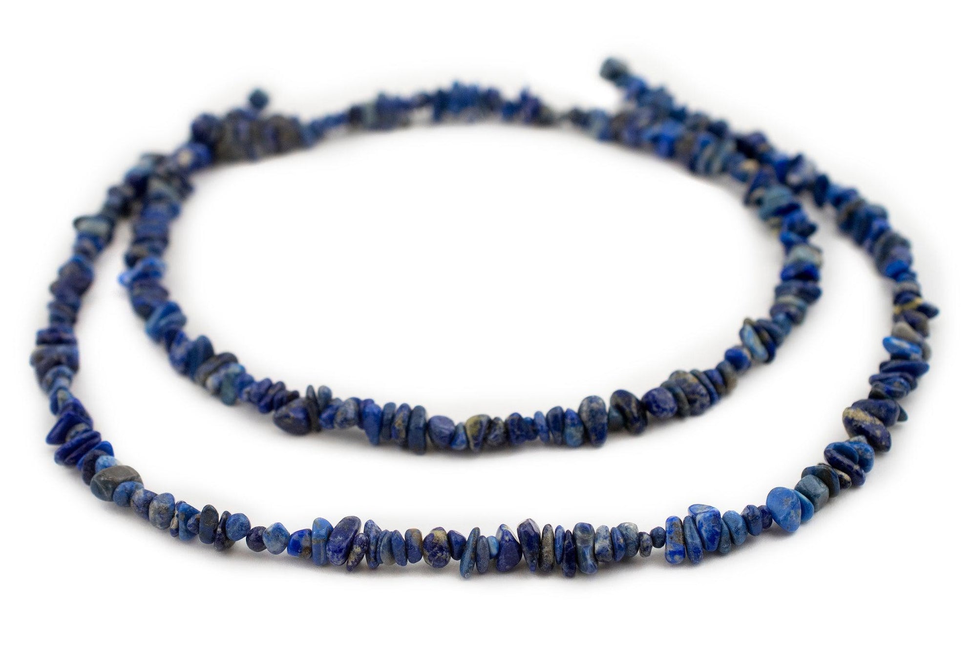 Lapis Chip Beads (5-10mm) — The Bead Chest