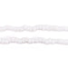 White Java Glass Seed Beads (4mm, 48" Strand) - The Bead Chest