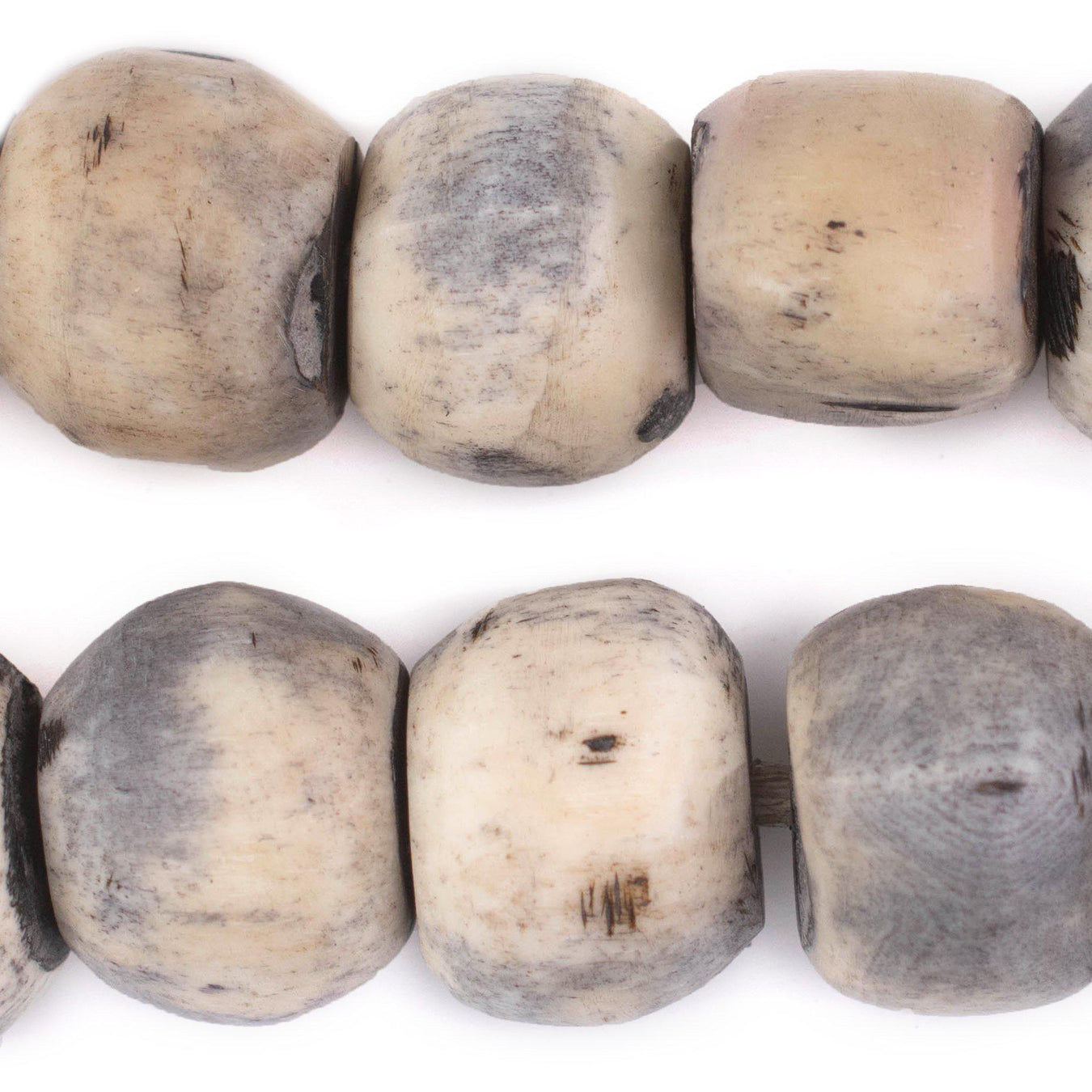 Batik Bone Beads (Sphere)