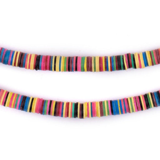 Obogu Medley Vinyl Phono Record Beads (6mm) - The Bead Chest